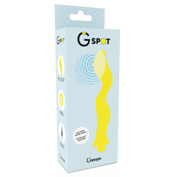 Вібратор для зони G GAVYN, колір: жовтий, G-SPOT (Іспанія) | Зображення 5