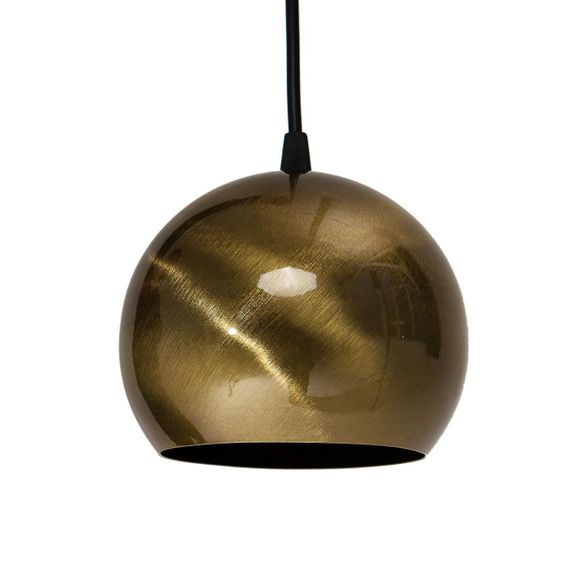 Світильник підвісний (люстра) Bowl P150 Брошований, Золото, Atmolight