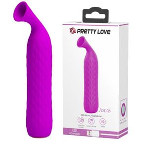 Вагінальний міні вібратор з вакуумним стимулятором Pretty Love "Jonas" BI-014564 Sex Aura