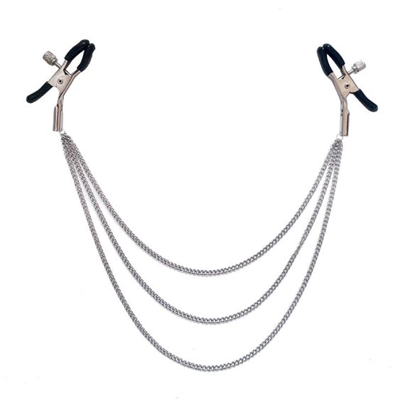 Затискач для сосків Art of Sex - Nipple Jewerlry Three Chains | Зображення 1