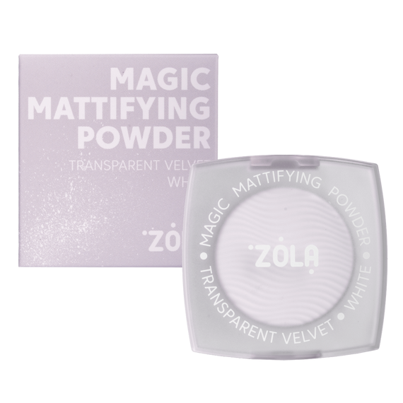 Пудра для лица ZOLA Magic Mattifying Powder — WHITE (5 г)