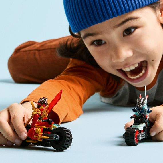 Конструктор LEGO NINJAGO Швидкісна гонка Кая на мотоциклі (71838) | Зображення 6