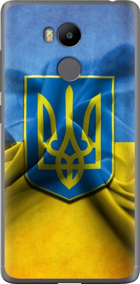 Чехол на Xiaomi Redmi 4 Prime Флаг и герб Украины 1 "375u-437-17620"
