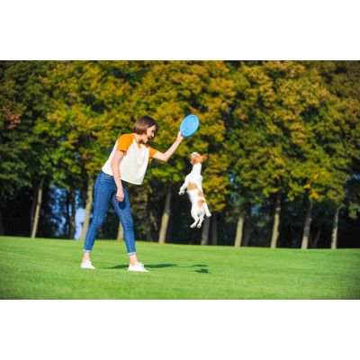 Игрушка для собак Collar PitchDog тарелка для апорта d:24 см розовая (62477) | Зображення 7