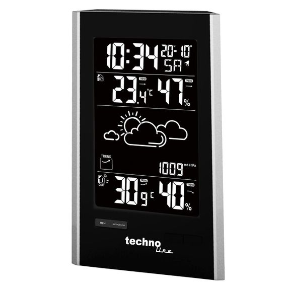 Метеостанція Technoline WS9060 Black/Silver (WS9060) | Зображення 4