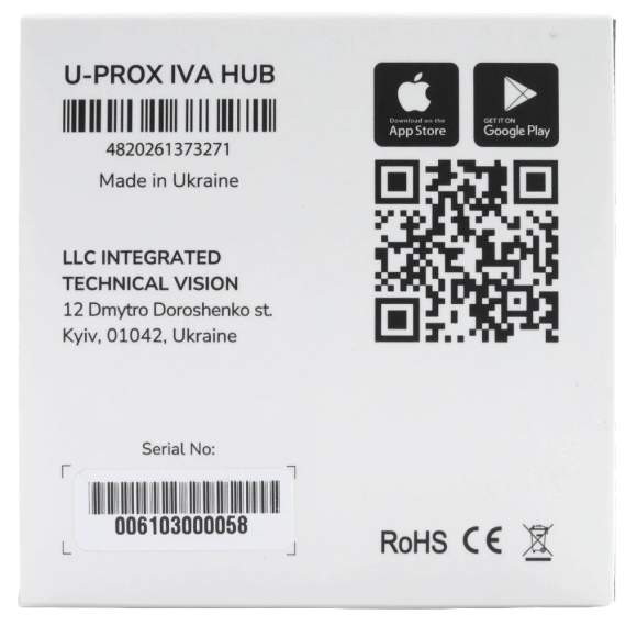 U-Prox IVA HUB cloud adapter Адаптер хмарного відеоспостереження - Реєстратори | Зображення 5