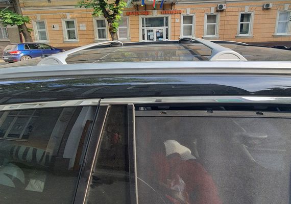 Оригінальні перемички сірі (2 шт) для Honda Pilot 2015↗ рр. | Зображення 4