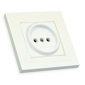 Розетка б/з, 16А, RITA, Mutlusan, білий, (арт.47-01-03)