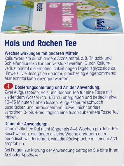 Лікувальний чай для горла й гортані – полегшення болю, захист слизової, 12 пакетиків | Зображення 2