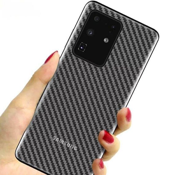 Карбоновая пленка на корпус для Samsung Galaxy S20 Ultra | Зображення 1