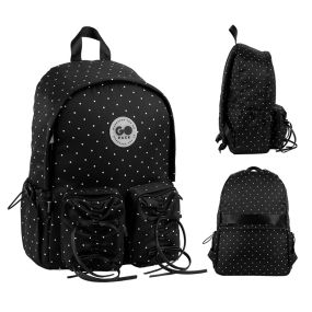 Рюкзак шкільний для дівчинки Education Teens GoPack GO26-130L-3 130 л Чорний shop (4063276266989)