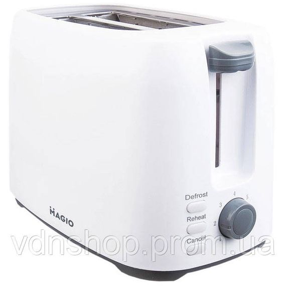 Тостер для поджаривания тостов MAGIO MG-278 830 Вт, Тостерница для кухни, Тостер хороший в подарок XI-11 | Зображення 1