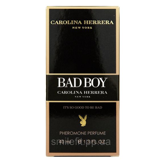 Carolina Herrera Bad Boy Pheromone Parfum мужской 40 мл | Зображення 4