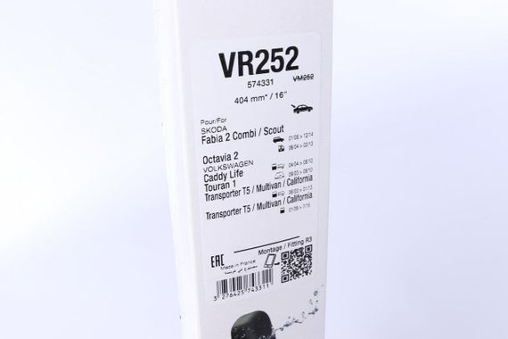 Щетка стеклоочистителя задняя  400mm VW T5 Caddy III 03-15 574331 | Зображення 4