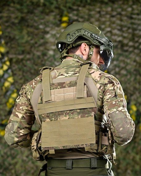 Плитоноска Attack  варан 4 точки  быстрого сброса   ВТ 2532 | Зображення 9