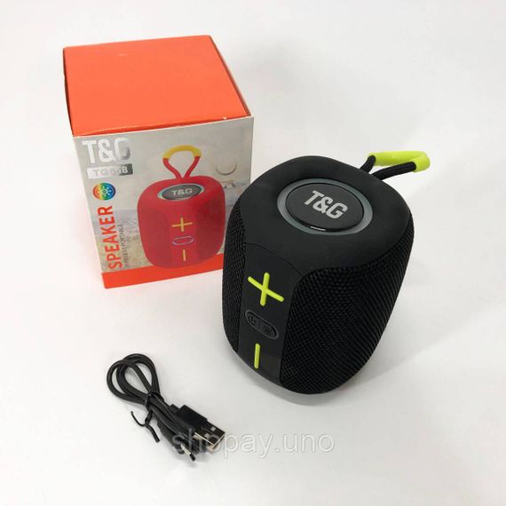 Світлова bluetooth колонка з хорошим звуком TG658, Колонка usb s Bluetooth з rgb світломузикою OH-10 | Зображення 8