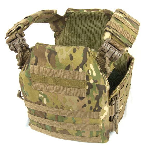 Плитоноска Plate Carrier зі швидким скиданням IRR Cordura 500 D Мультикам (coyote) | Зображення 3