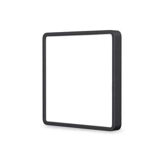 Світлодіодний світильник накладний квадрат VIDEX 24W 5000K Black | Зображення 1