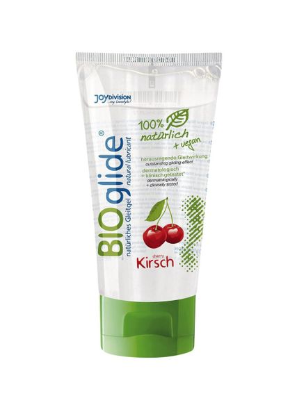 Лубрикант на водной основе BIOglide Kirsch со вкусом вишни, 80 мл sexstyle