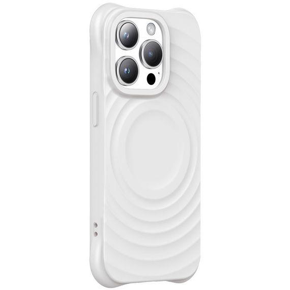 Чохол TPU Orbit with MagSafe для Apple iPhone 15 Pro (6.1") White