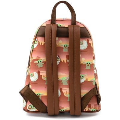 Рюкзак школьный Loungefly Star Wars The Mandalorian - The Child Baby Yoda Mini Backpack (STBK0201) | Зображення 1