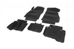 Резиновые коврики с бортиком (Autogumm) для Fiat Fiorino/Qubo 2008-2024 гг