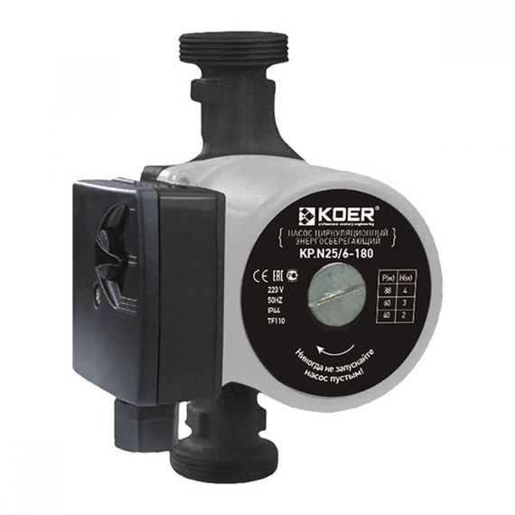 Насос циркуляційний KOER KP.GRS-25/6-180 (KP0249)