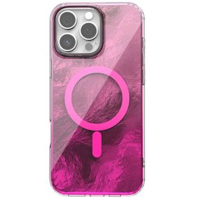 Чохол TPU Shiny Mountain Magnetic Fit для Apple iPhone 16 Pro Max (6.9") Pink