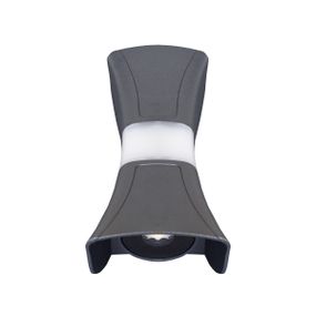 Светильник фасадный LED 7W IP54 Black WW (AL-613/2)