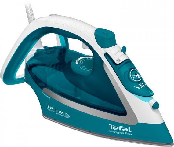 Утюг Tefal Easygliss Plus FV5737, 2500 Вт, с керамической подошвой и функцией подачи пара