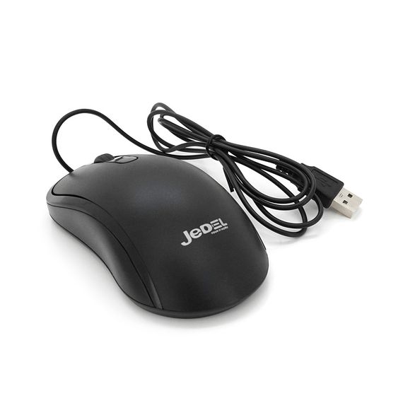 Миша провідна JEDEL CP82, 1000DPI, Black, | Зображення 1