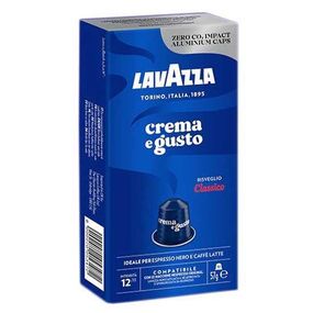 Nespresso капсулы Lavazza Crema e Gusto Classico 12 Алюминий Италия Неспрессо Классика