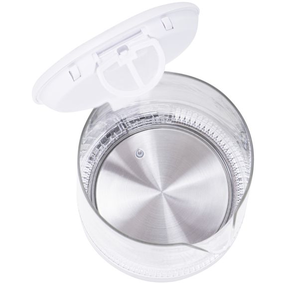 Електрочайник Mesko MS 1301 white 1850-2200Вт/ 1.7л/ скло/ встановлення температури | Зображення 4