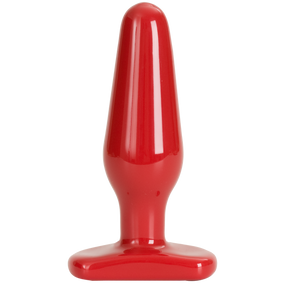 Анальная пробка Doc Johnson Red Boy – Medium 5.5 Inch, макс. диаметр 4 см, Красный, M