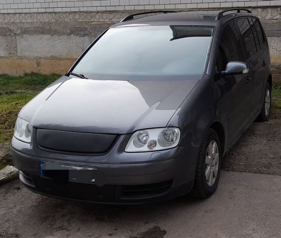 Зимняя решетка (верхняя, 2003-2006) Матовая для Volkswagen Touran | Зображення 3