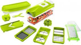 Многофункциональная универсальная ручная овощерезка мультислайсер Nicer Dicer механическая терка для овощей