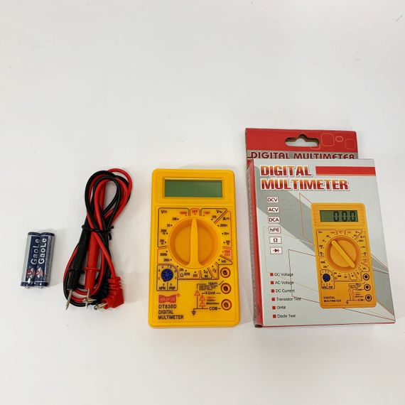 Мультиметр HAOYUE DT830D yellow | Зображення 7