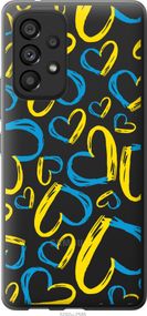 Чехол на Samsung Galaxy A53 A536E Сердца UA "5292u-2585-17620"