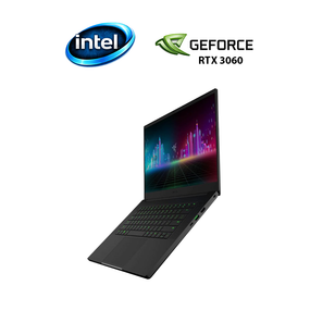 Игровой ноутбук Razer Blade 15 Base RZ09-0369AN22 / 15.6" (1920x1080) IPS / Intel Core i7-10750H (6 (12) ядер по 2.6 - 5.0 GHz) / 16 GB DDR4 / 500 GB SSD / nVidia GeForce RTX 3060, 6 GB GDDR6, 192-bit / WebCam б/у