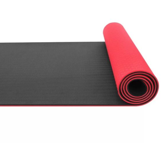 Килимок для йоги та фітнесу Power System PS-4060 TPE Yoga Mat Premium Red (183х61х0.6) (4060RD-0) | Зображення 6