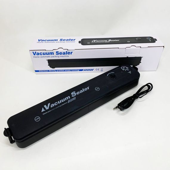Вакууматор для продуктів харчування побутовий VACUUM SEALER LP-11 (S+), Вакуумний запаювач для м'яса BY-95 | Зображення 2