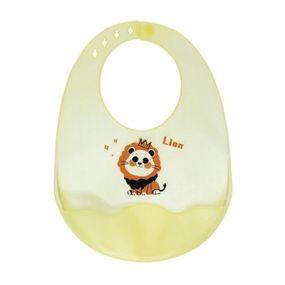 Детский силиконовый слюнявчик MGZ-0618-3 на застежке