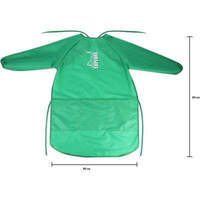 Фартук для творчества Maxi з рукавами, 69*48 см, зелений (MX61651-04) | Зображення 2