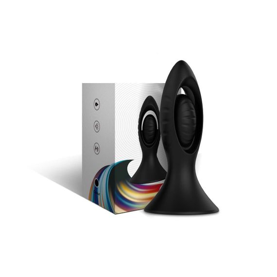 Анальный стимулятор Watchman Black, 9 vibration functions sexstyle | Зображення 1