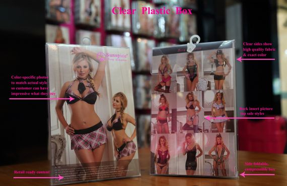 Женские трусики на высокой посадке Sunspice красные, One Size sexstyle | Зображення 4