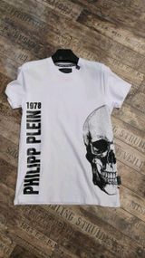 Футболка мужская с принтом повседневная M Белая