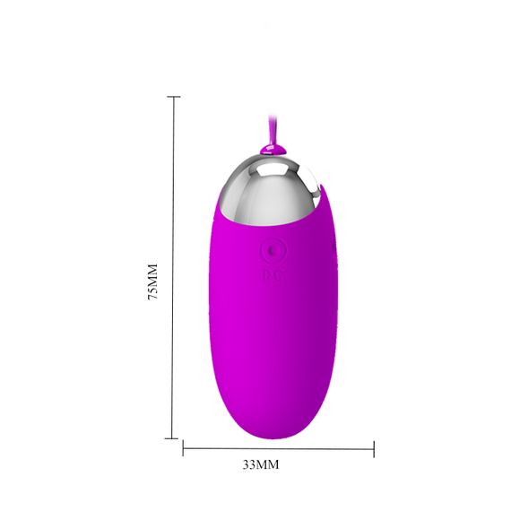 Віброяйце - Pretty Love Berger Vibrating Egg Purple | Зображення 2