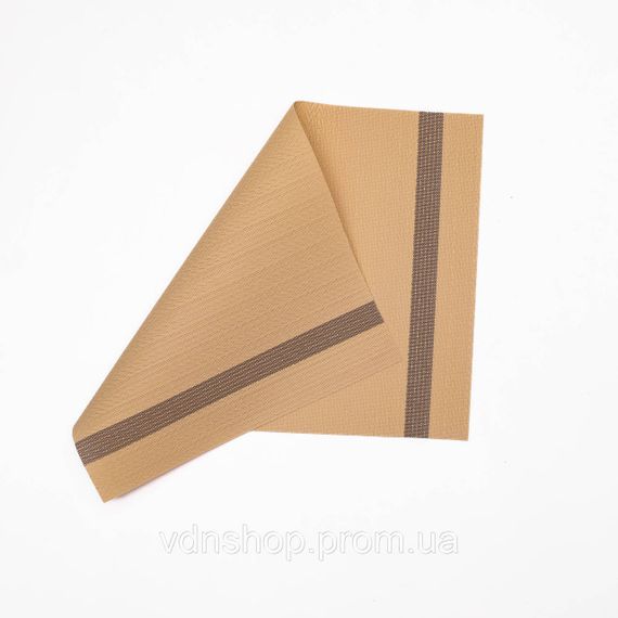 Серветка сервірувальна на стіл 46×30 см прямокутна HP-35-14GOLD | Зображення 1