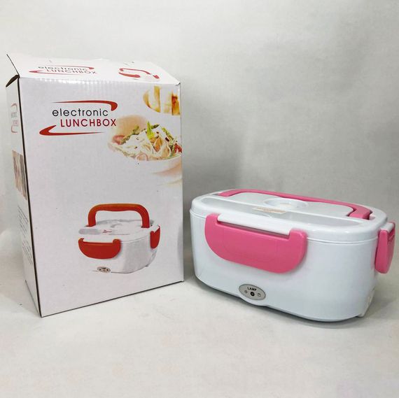 Ланч бокс електричний із підігрівом Lunch Heater 220 V Pro, ланч бокс від мережі. Колір: рожевий | Зображення 5