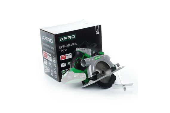 Пила дисковая аккумуляторная Apro - 20CS без АКБ (895362) | Зображення 9